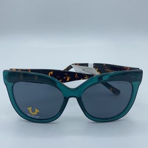True religion turquoise Sunglasses